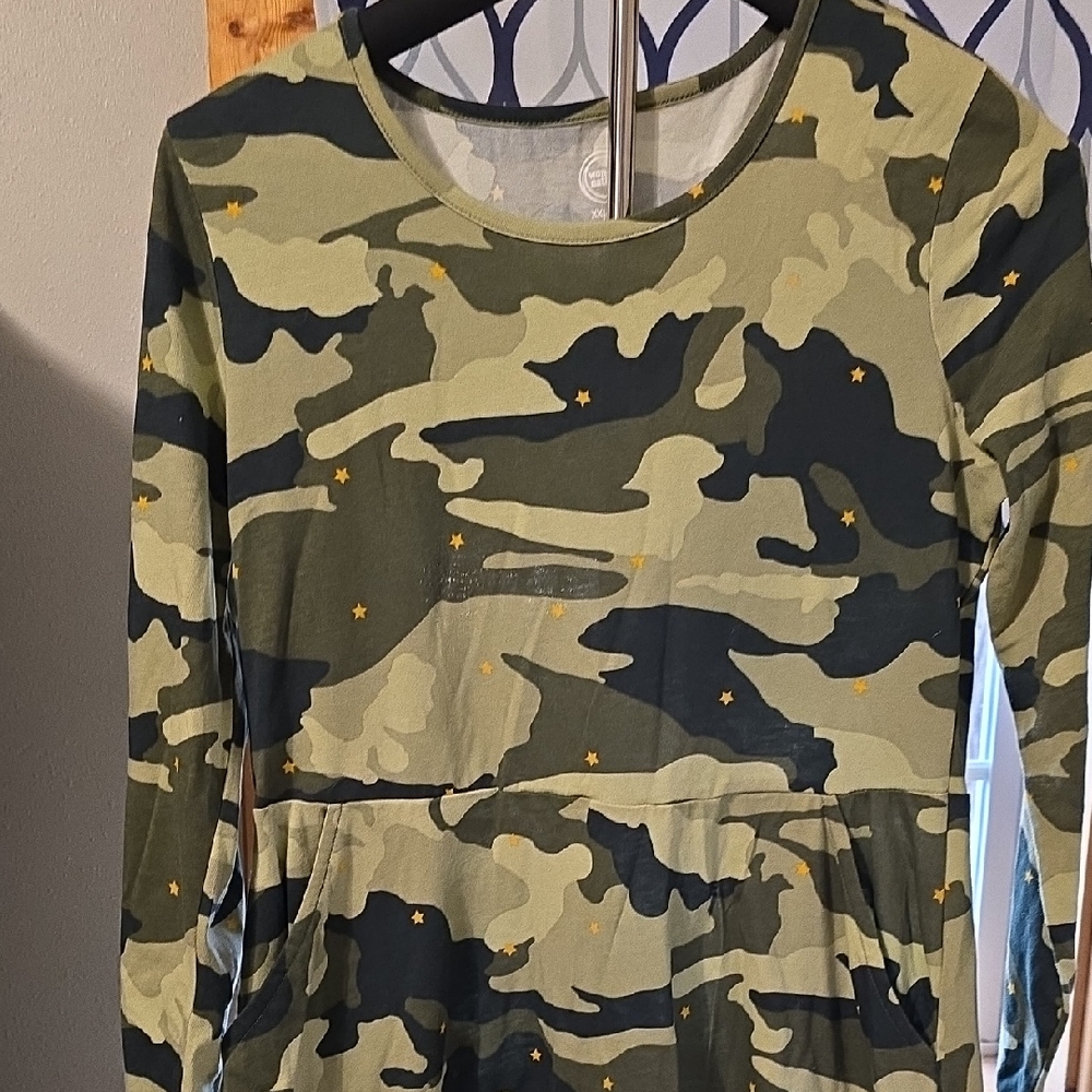 Wonder Nation Heather Gray Long Sleeve Shirt
